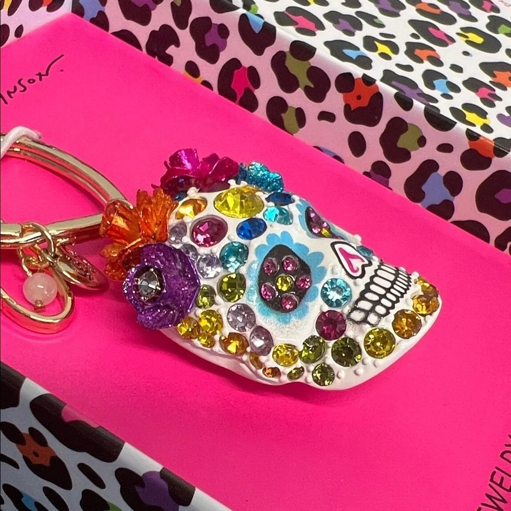 Betsey Johnson | Sugar Skull Bag Charm ๐น - Picture 8 of 8